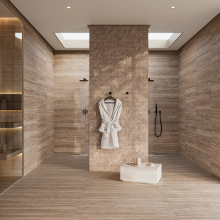 Плитка Kerama Marazzi Про Травертин бежевый темный матовый (30x89,5) арт. KM3090B0191R